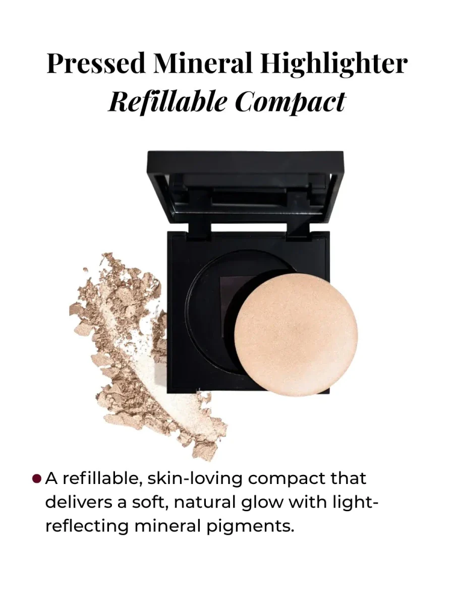 Mineral Pressed Highlighter | Refillable - Image 2