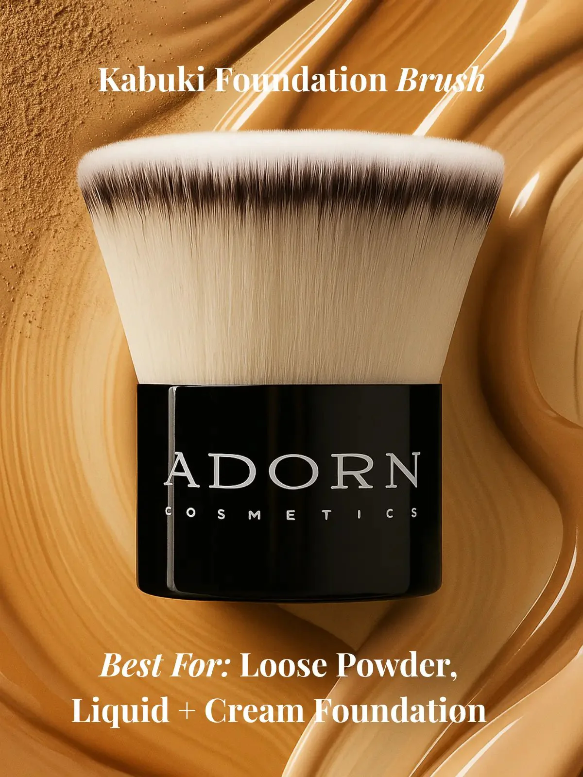 Vegan Kabuki Brush | Foundation Essentials - Image 8