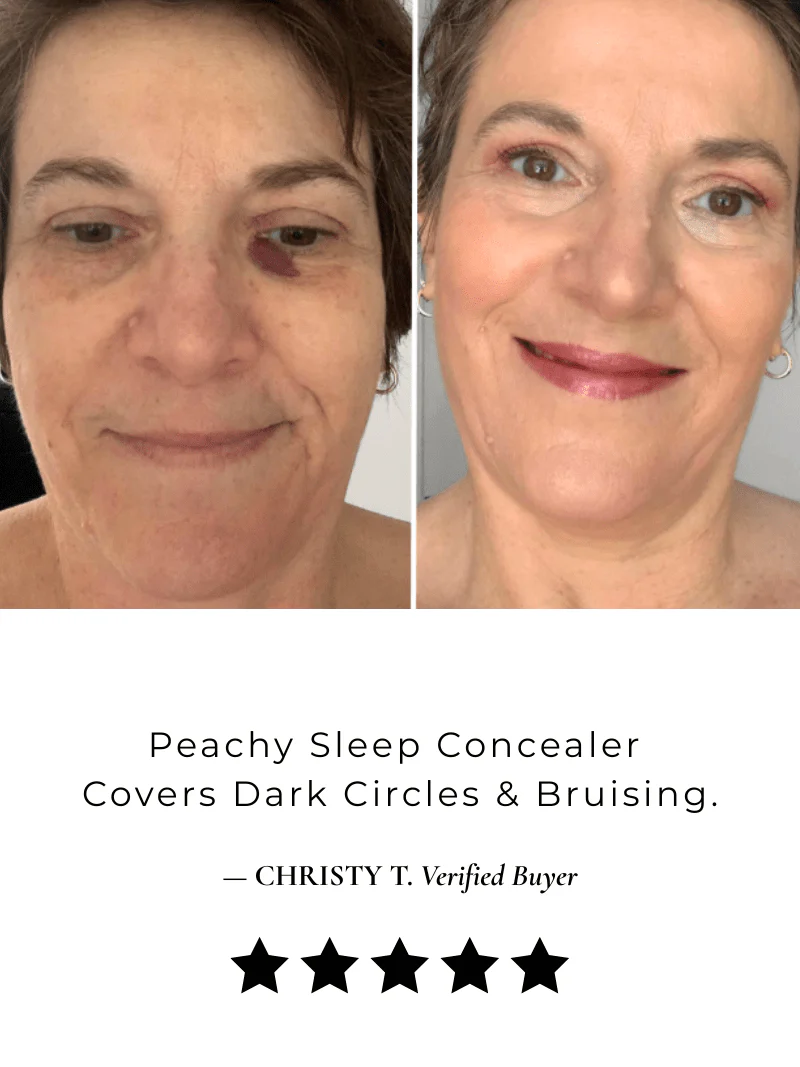 Dark Circles + SPF 20 Natural Foundation | 3 Pce Set - Image 4