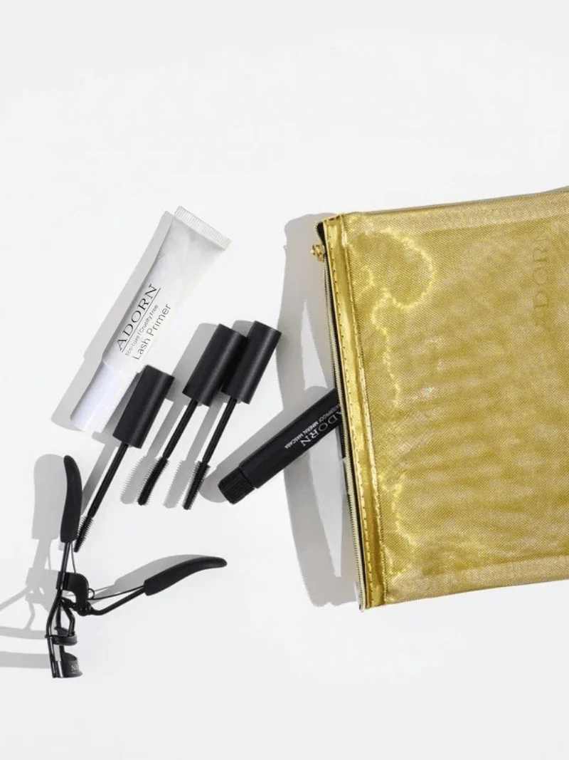 Refillable Waterproof Mascara, Lash Primer + Lash Curler | 6 Pce Set - Image 2