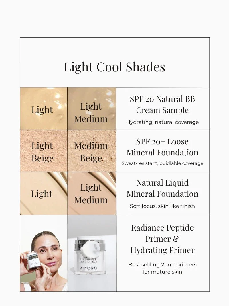 Find My Foundation Shade | 8 Pce Sample Set $10 - Image 2