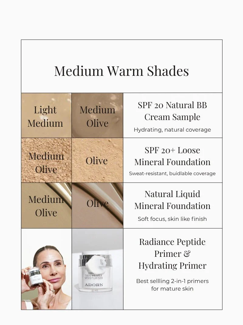 Find My Foundation Shade | 8 Pce Sample Set $10 - Image 4