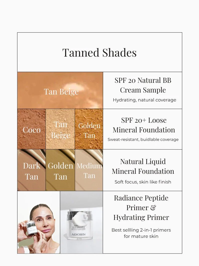 Find My Foundation Shade | 8 Pce Sample Set $10 - Image 6