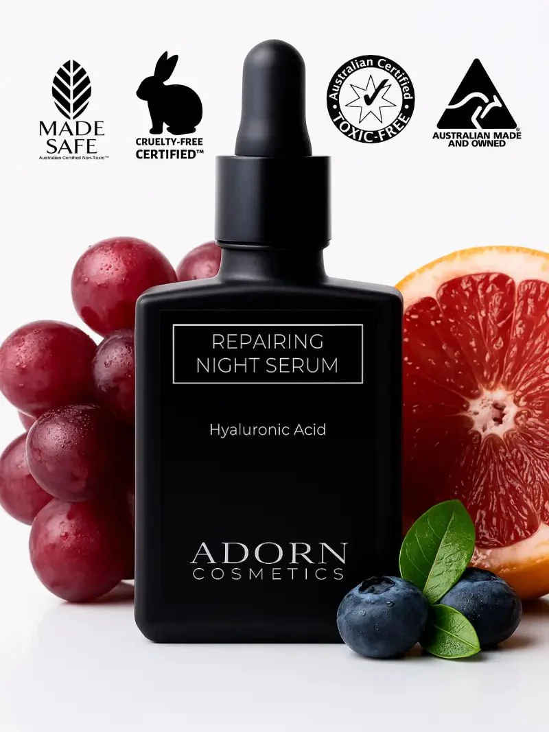 Hyaluronic Acid Natural Night Repair Serum | Refillable - Image 8