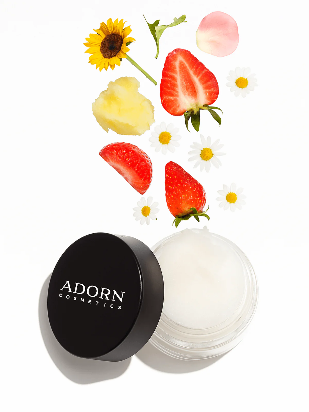 Natural Lip Oil, Glaze + Strawberry Lip Scrub | 3 Pce Lip Care Set - Image 3