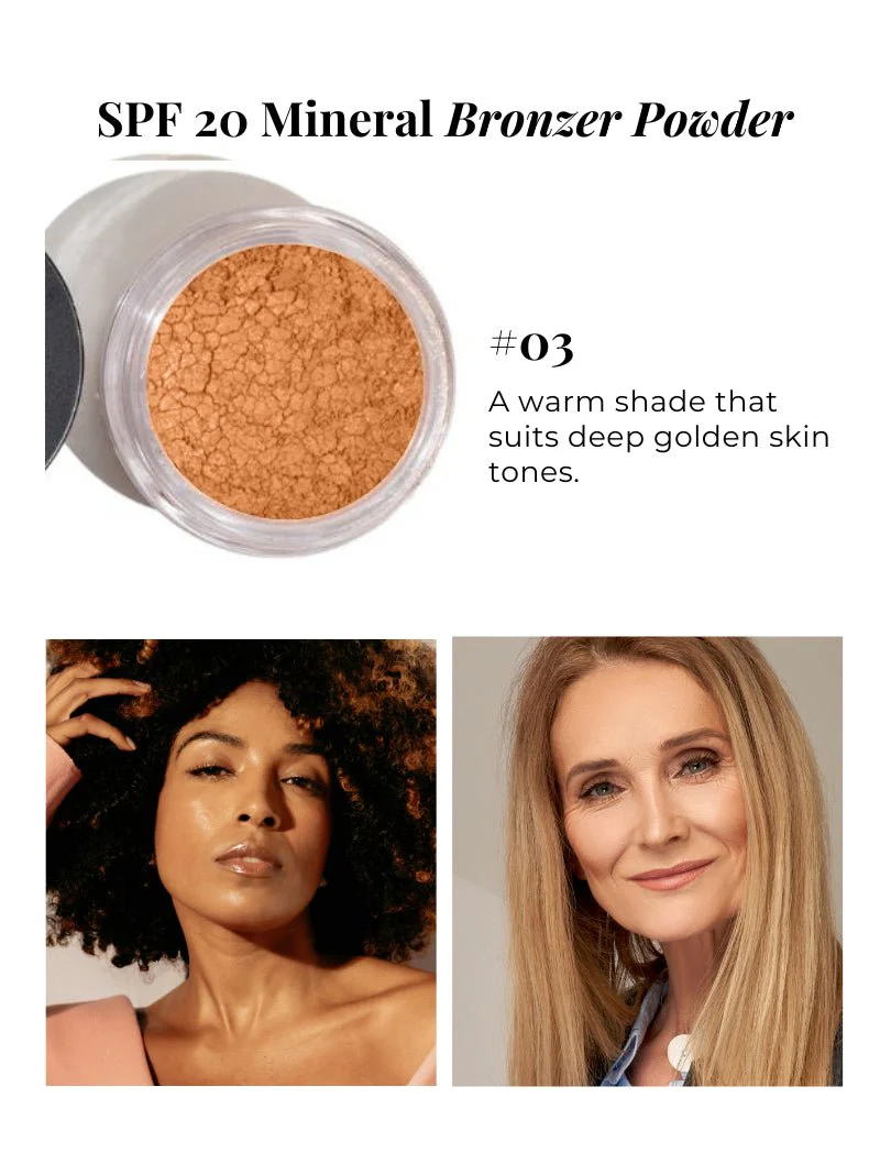 SPF 20+ Mineral Bronzer | Refillable - Image 7